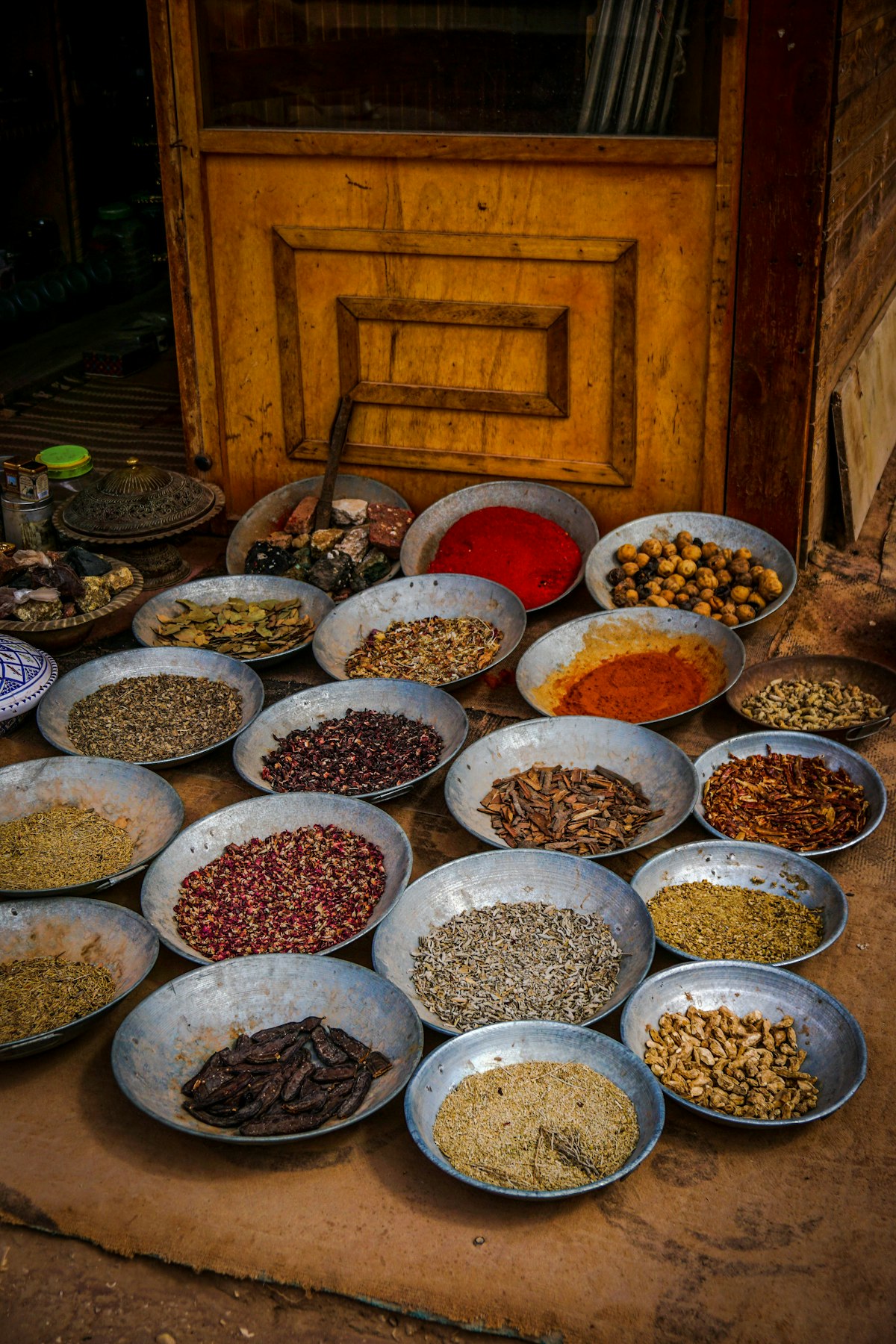 Spice Powders — Turmeric, Chilli, Coriander